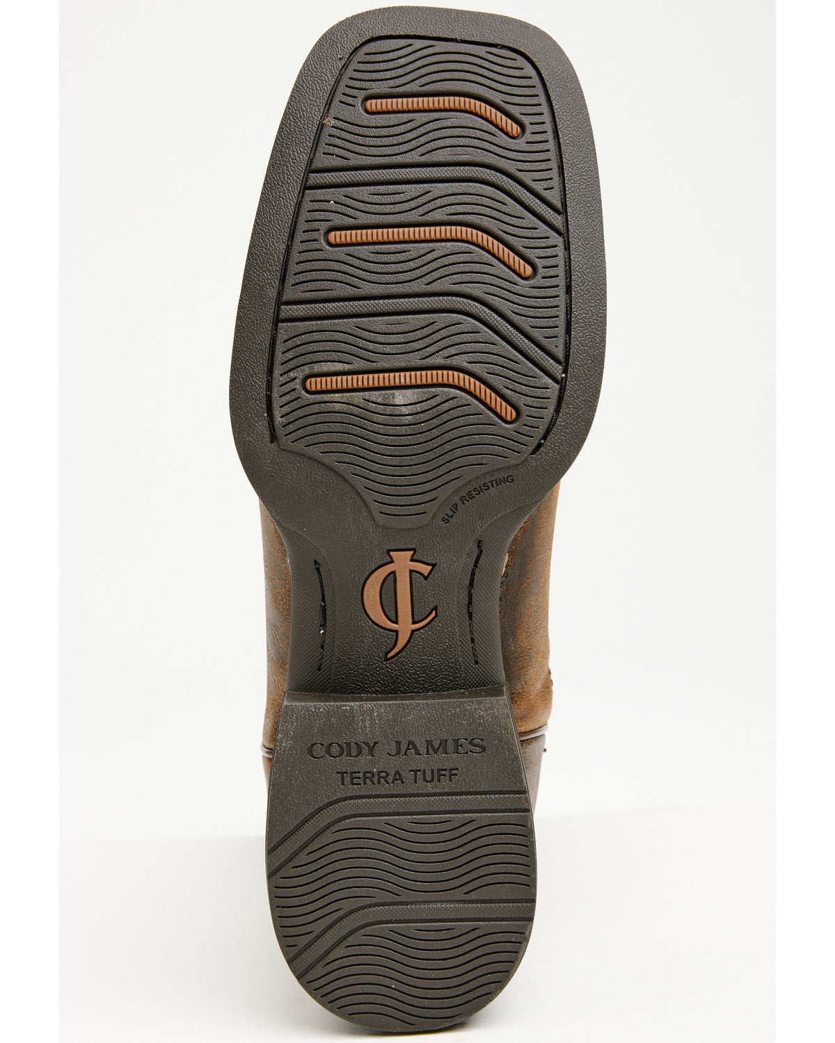 Men's Force Performance Western Boots - Broad Square Toe Tan