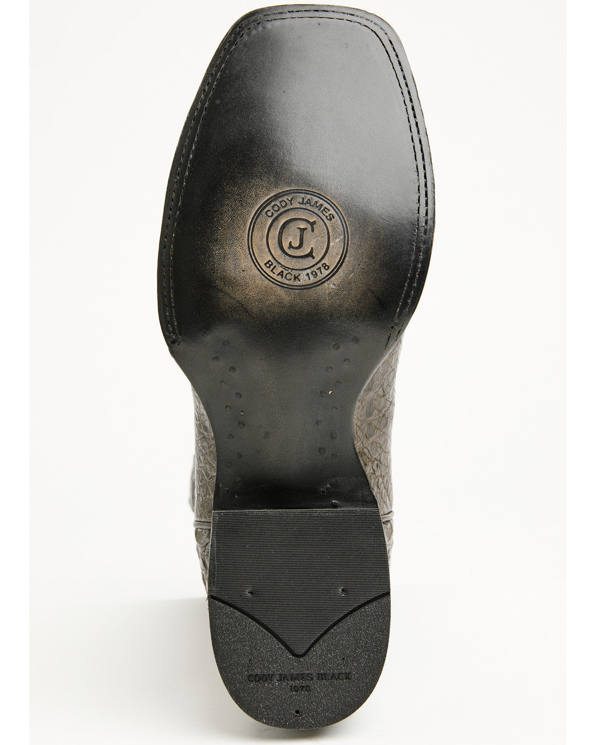 Black 1978® Men's The Hayward Exotic Caiman Belly Western B Grey