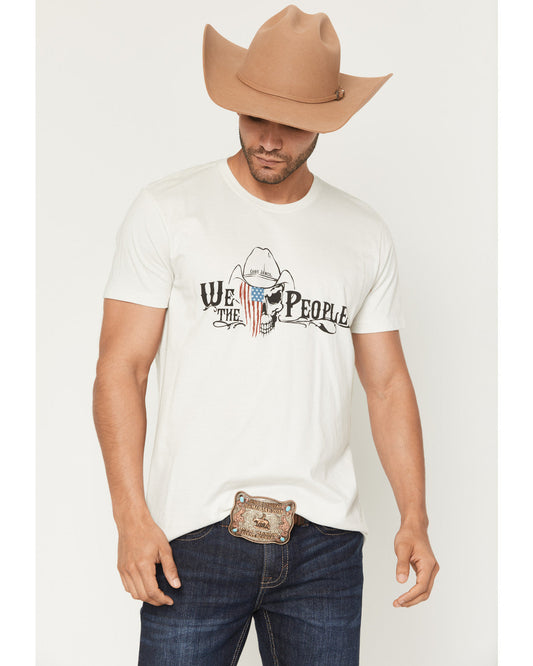 Men's We The People Short Sleeve Graphic T-Shirt Cream