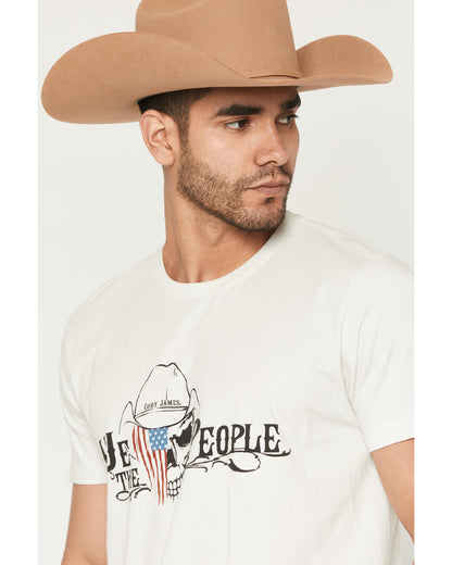 Men's We The People Short Sleeve Graphic T-Shirt Cream