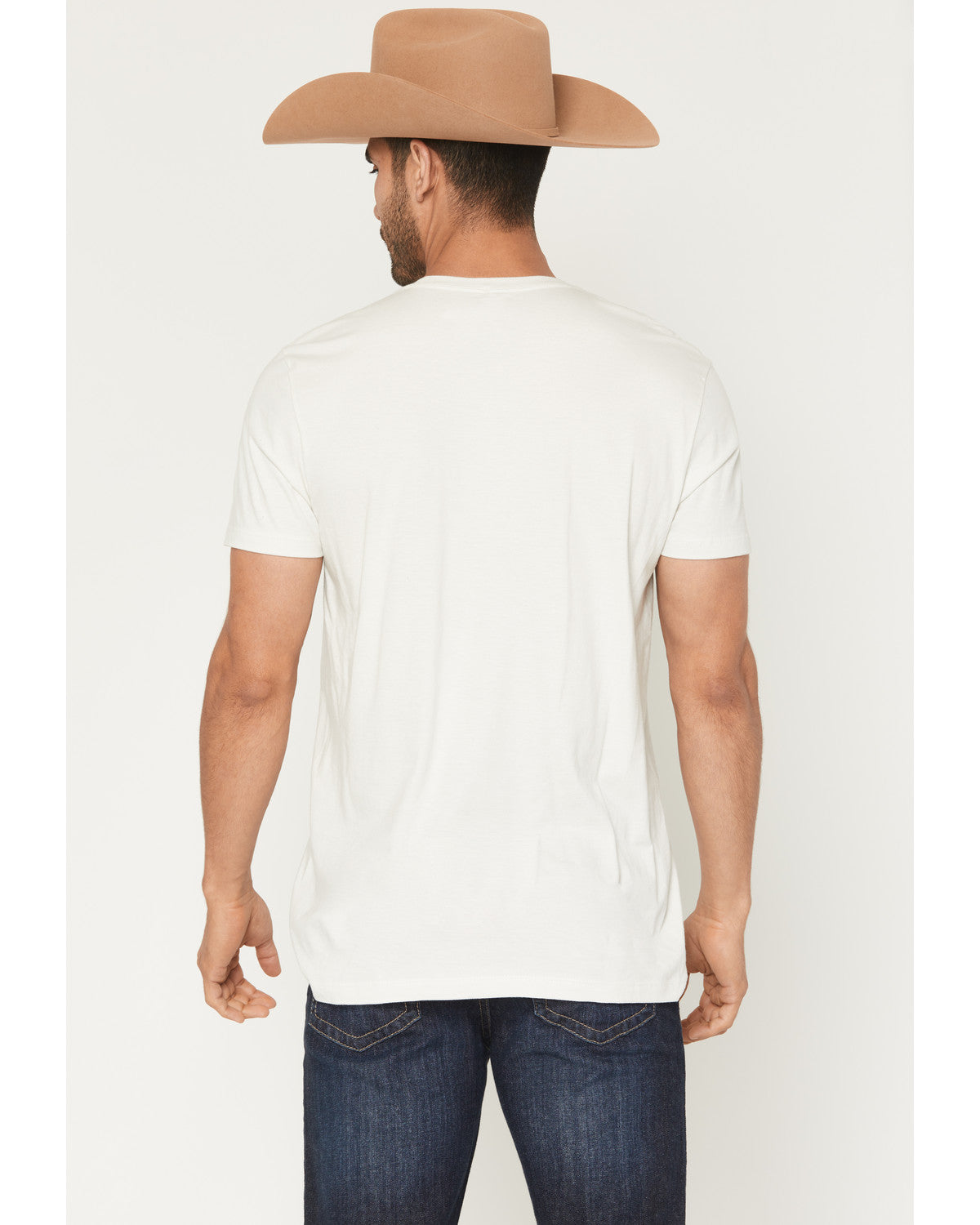 Men's We The People Short Sleeve Graphic T-Shirt Cream