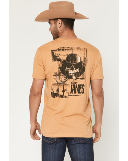 Men's Scorpion Short Sleeve Graphic T-Shirt Gold