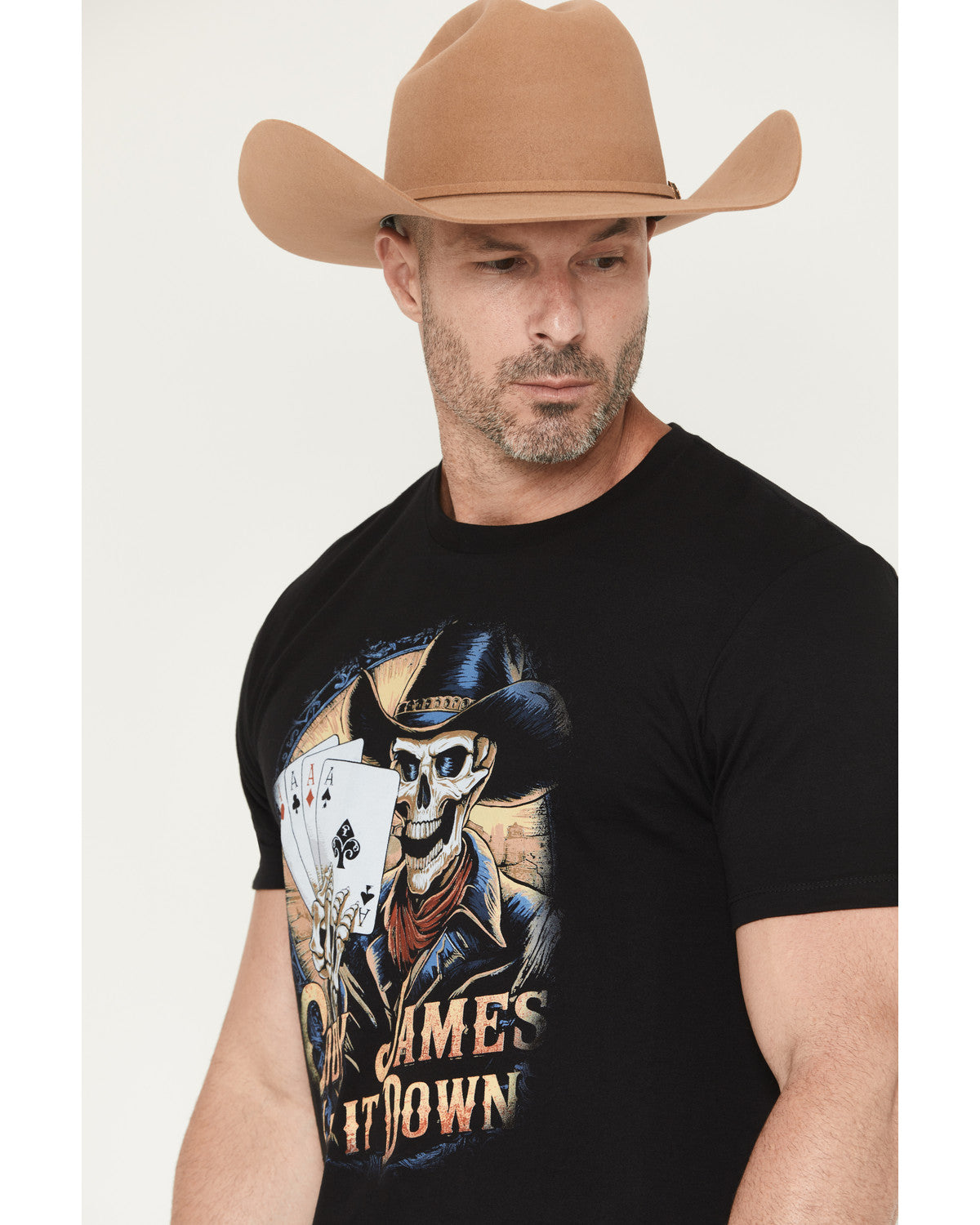 Men's Lay It Down Short Sleeve Graphic T-Shirt Black