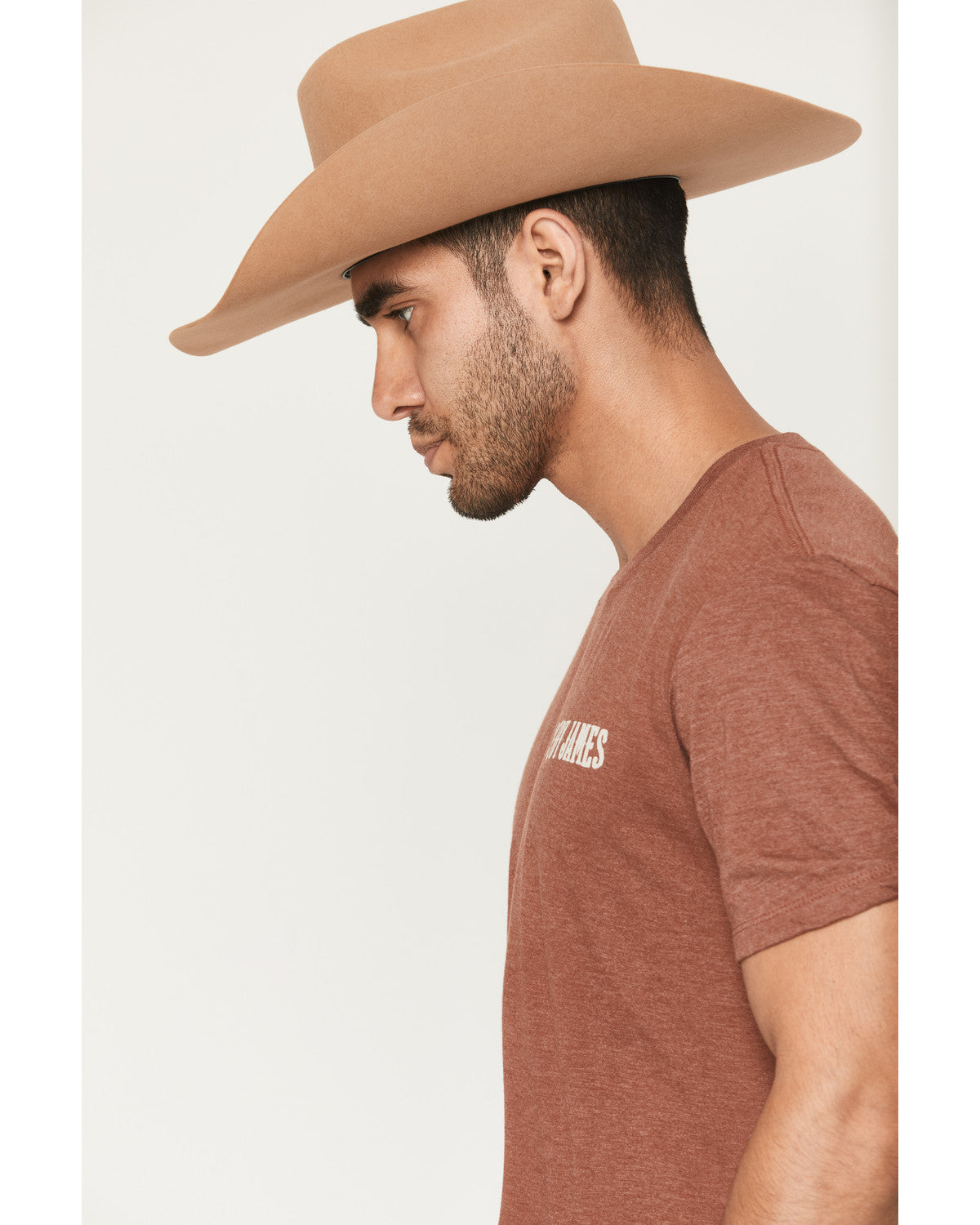 Men's Steerhead Short Sleeve Graphic T-Shirt Rust Copper