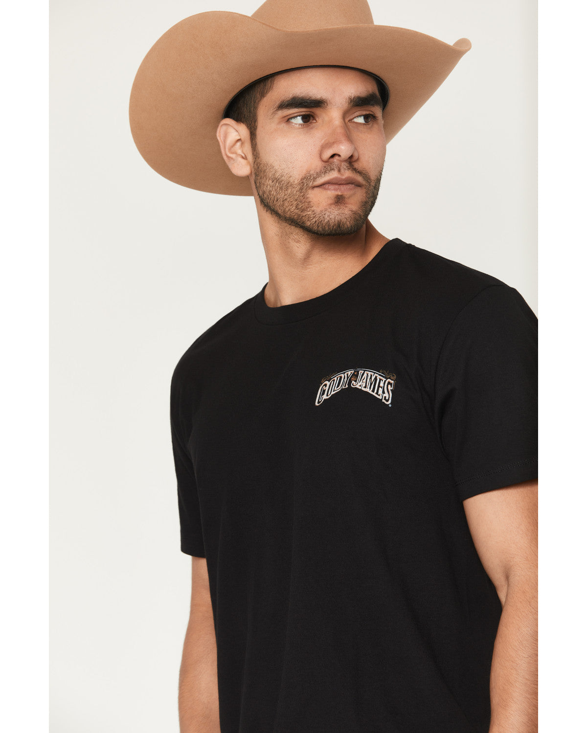 Men's Extreme Western Short Sleeve Graphic T-Shirt Black