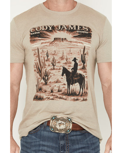 Men's Range Rider Short Sleeve Graphic T-Shirt Sand