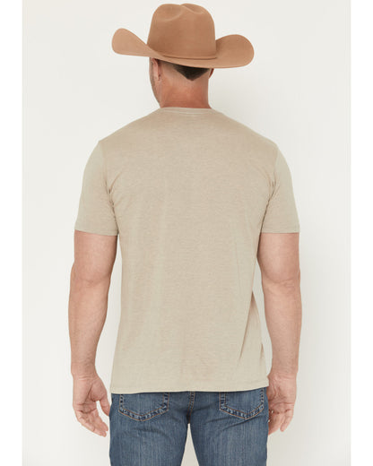 Men's Range Rider Short Sleeve Graphic T-Shirt Sand
