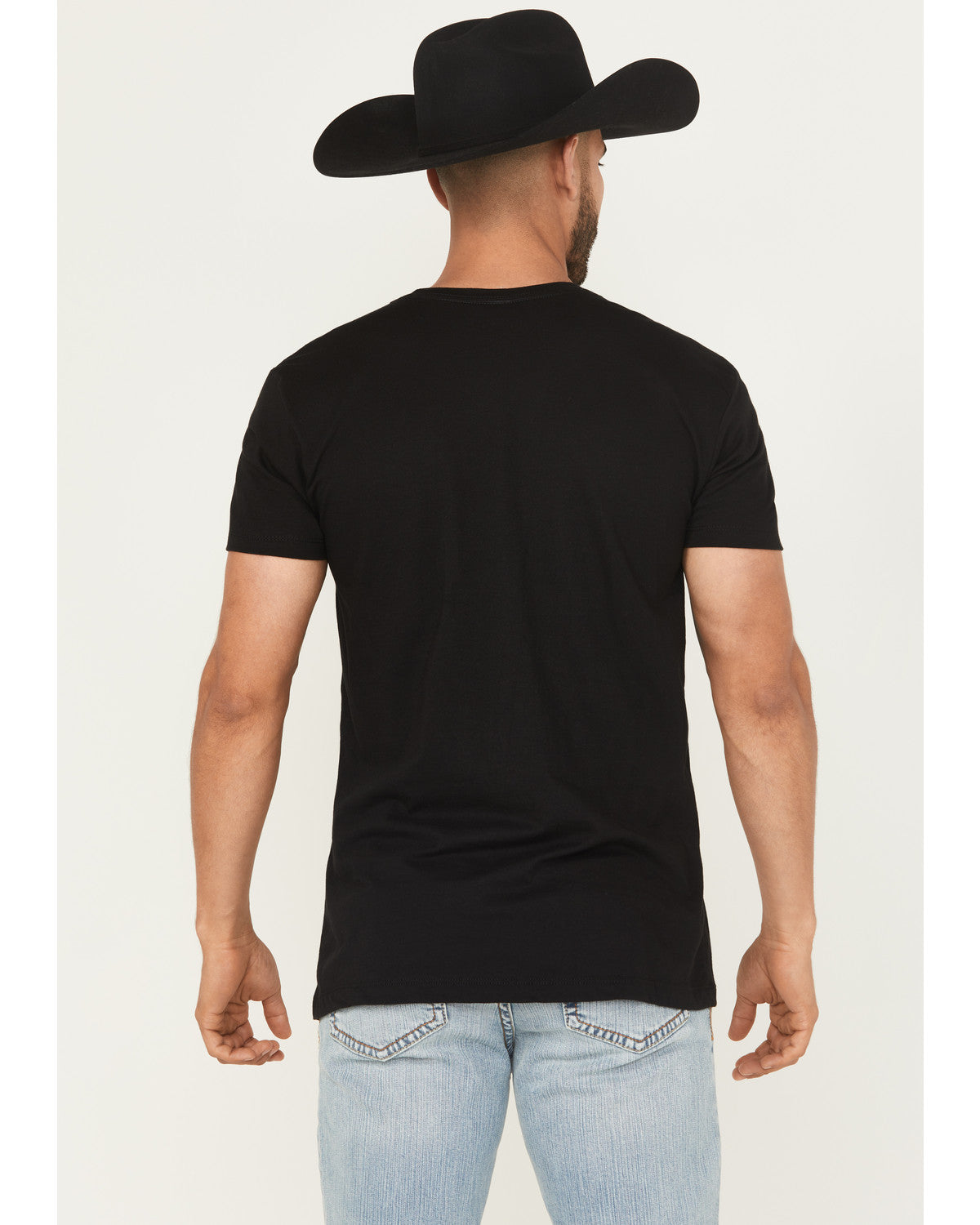 Men's Guns Blazin Short Sleeve Graphic T-Shirt Black