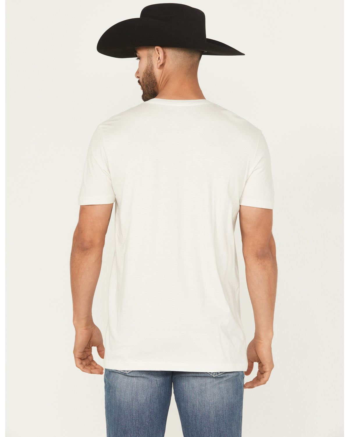 Men's Best Friend Americana Skull Short Sleeve Graphic T-Sh Cream