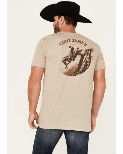 Men's No Complaints Short Sleeve Graphic T-Shirt Tan