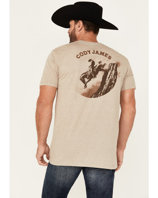 Men's No Complaints Short Sleeve Graphic T-Shirt Tan