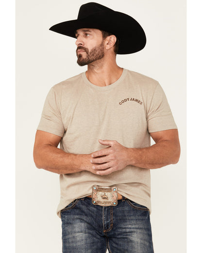 Men's No Complaints Short Sleeve Graphic T-Shirt Tan