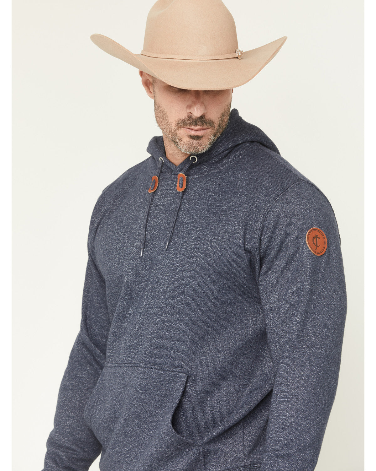 Men's Ballast Knit Hooded Sweatshirt Navy