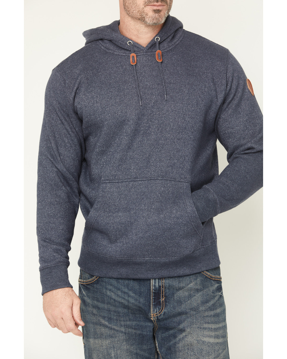 Men's Ballast Knit Hooded Sweatshirt Navy