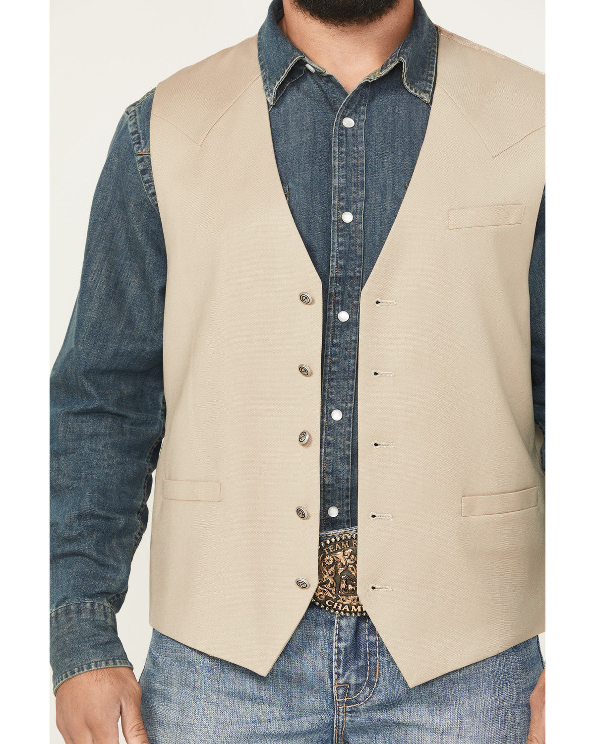 Men's Saratoga Dress Vest Tan