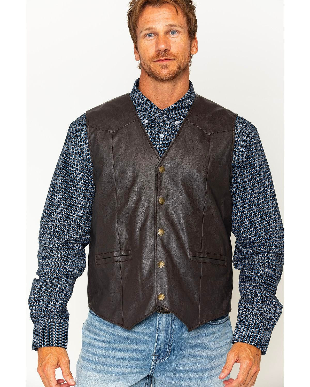 Men's Deadwood Vest Brown