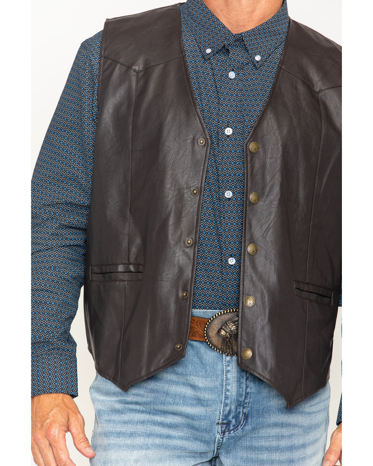 Men's Deadwood Vest Brown