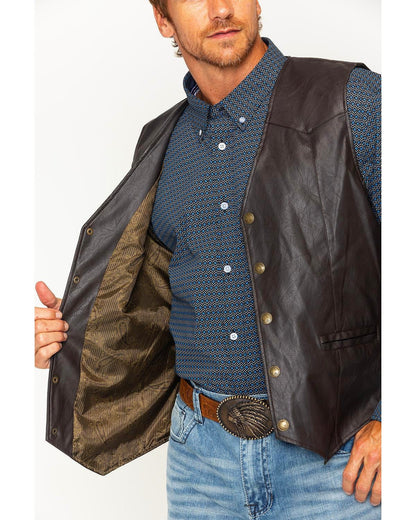 Men's Deadwood Vest Brown