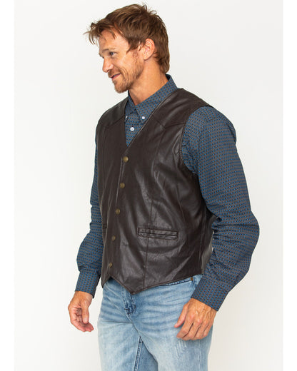 Men's Deadwood Vest Brown