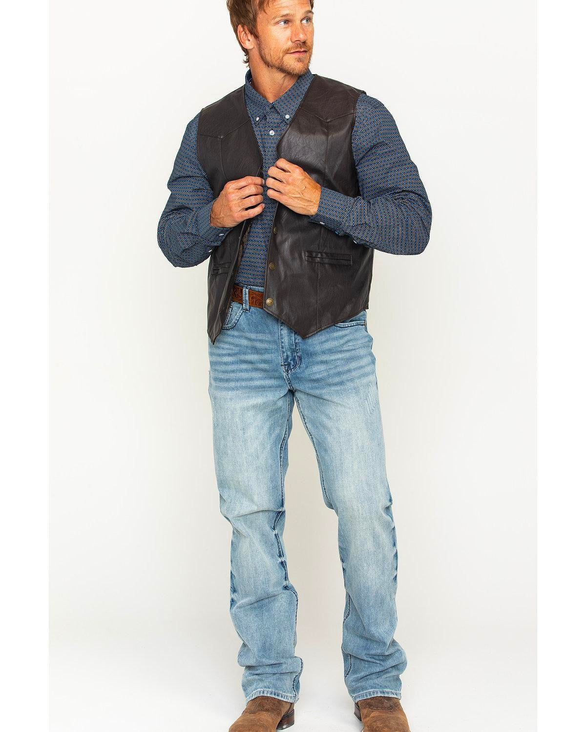 Men's Deadwood Vest Brown