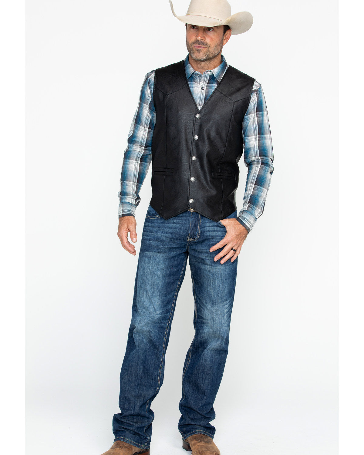 Men's Deadwood Vest Black