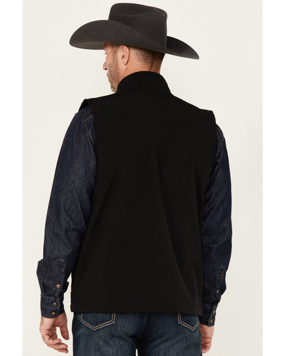 Men's Estacado Concealed Carry Softshell Vest - Tall Black
