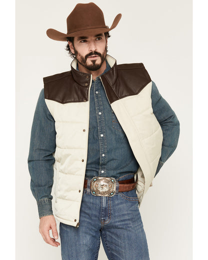 Men's Drummond Quilted Puffer Vest Sand