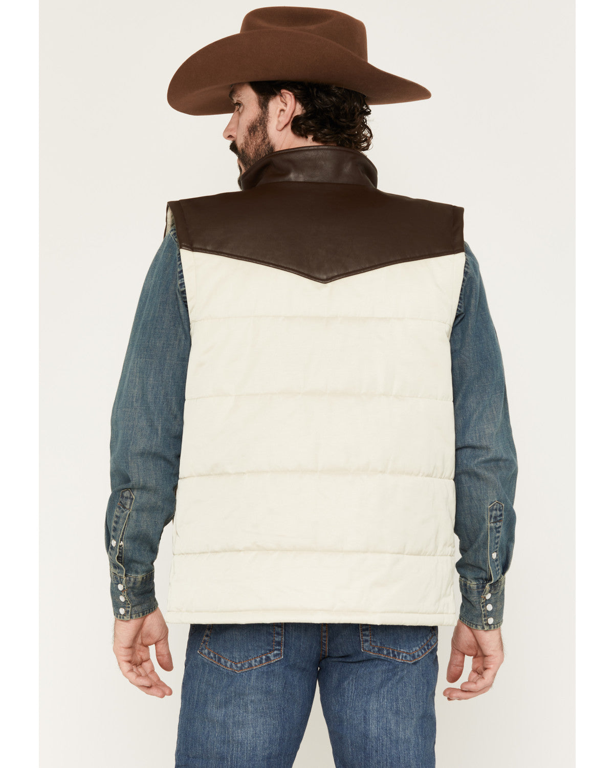 Men's Drummond Quilted Puffer Vest Sand