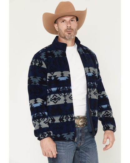 Men's Barrens Southwestern Print Zip-Up Jacket Blue