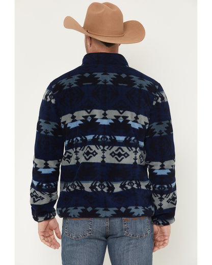 Men's Barrens Southwestern Print Zip-Up Jacket Blue
