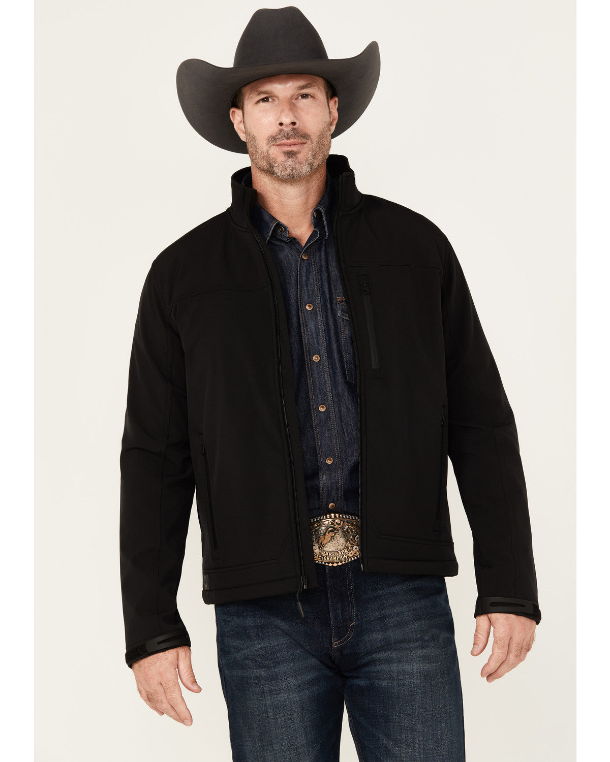 Men's Sharpshooter Concealed Carry Softshell Jacket Black