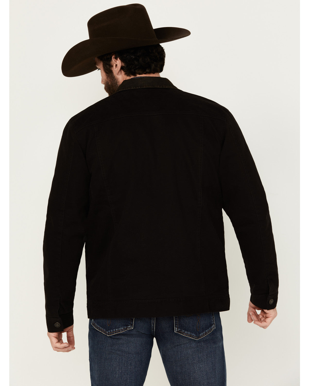 Men's Ozark Memphis Washed Rancher Jacket Black