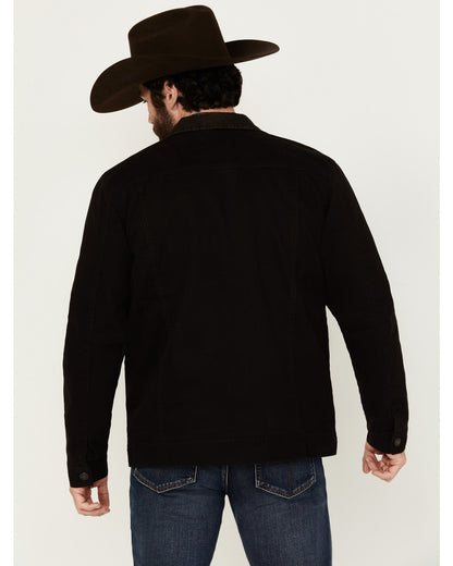 Men's Ozark Memphis Washed Rancher Jacket Black