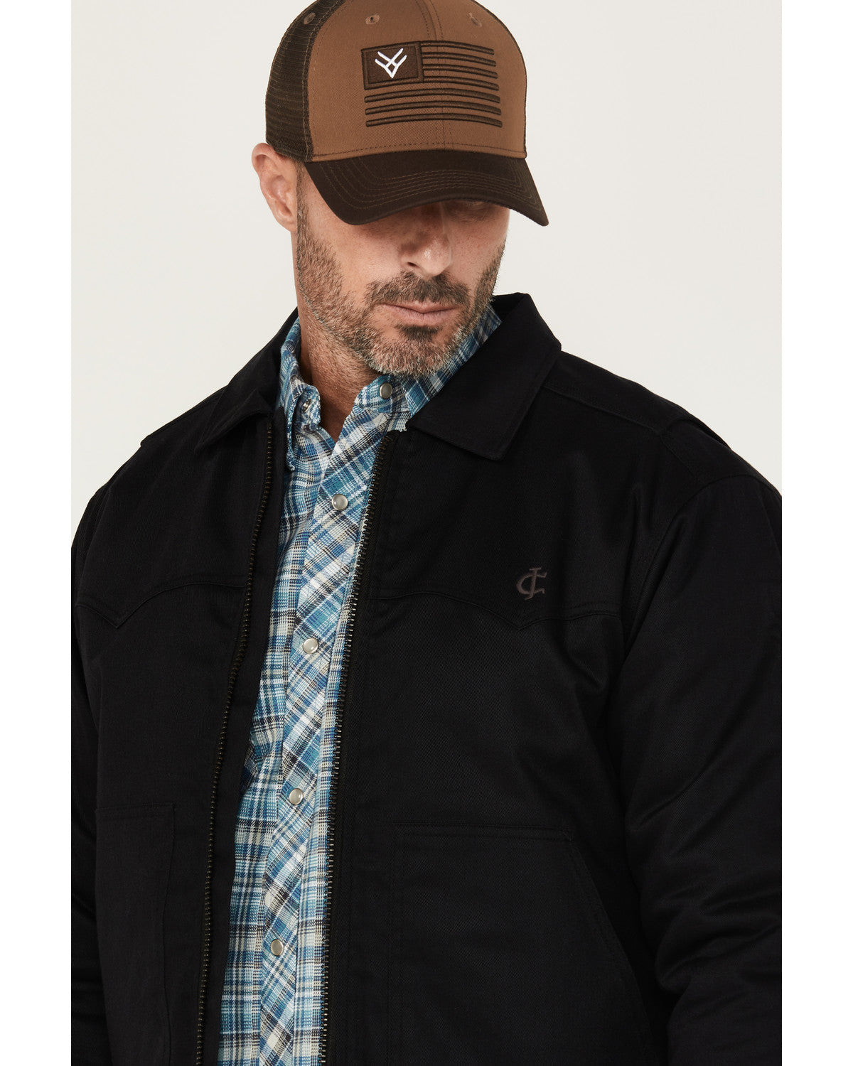 Men's FR Solid Jacket Black