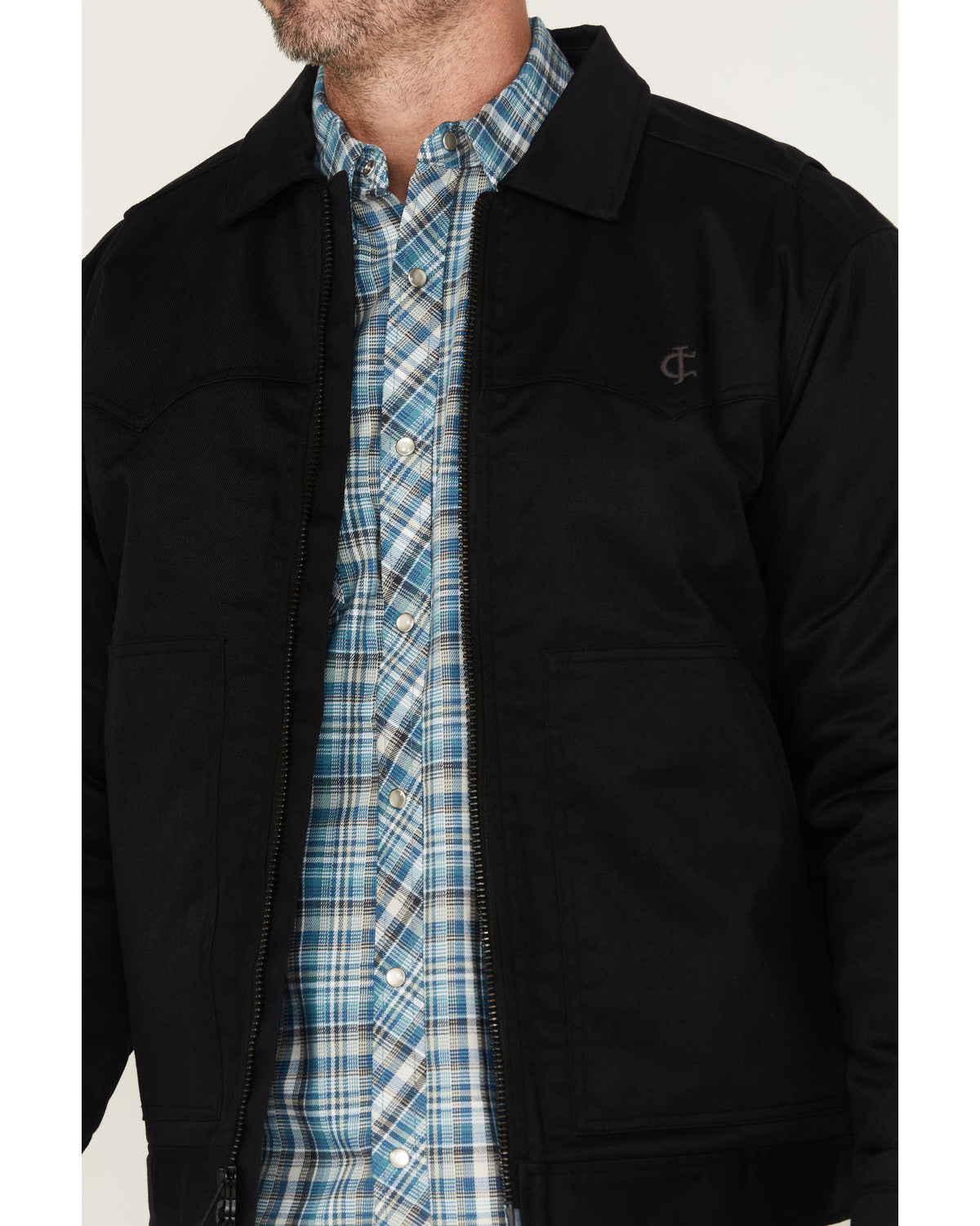 Men's FR Solid Jacket Black