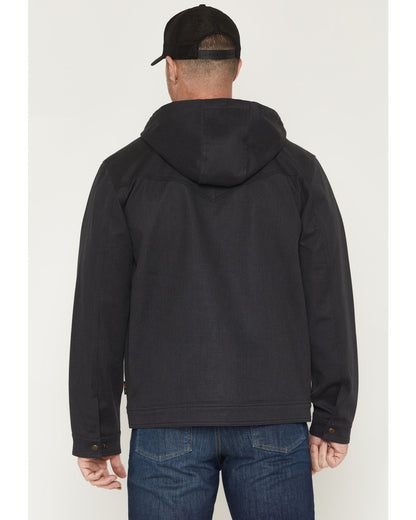 Men's FR Harrisburg Hooded Softshell Jacket Black