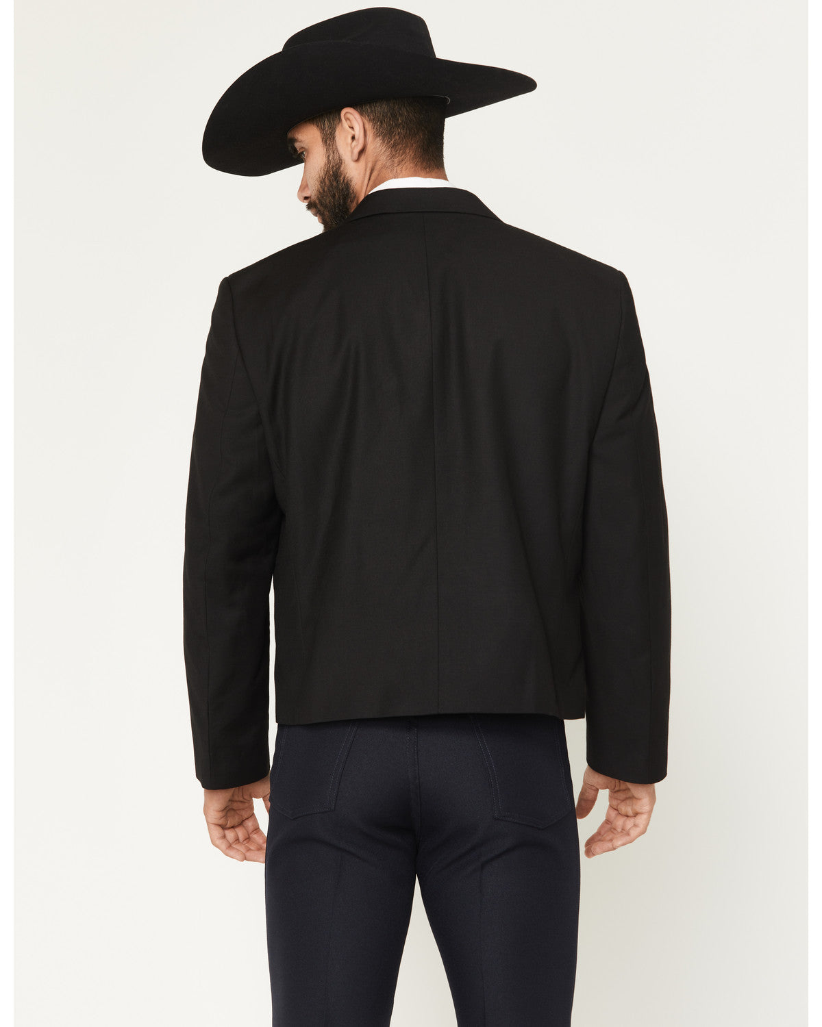 Black 1978® Men's Solid Snap Cropped Sportcoat Black