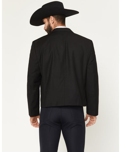 Black 1978® Men's Solid Snap Cropped Sportcoat Black