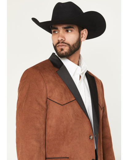 Black 1978® Men's Solid Corduroy Button-Down Sportcoat Brown