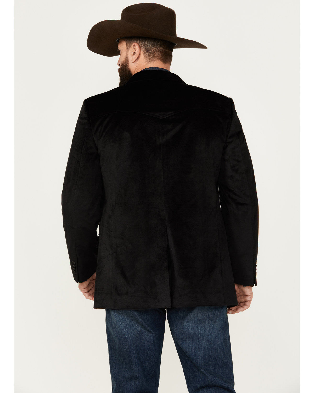 Men's Velvet Douglas Sportcoat Black