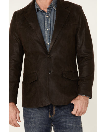 Men's Blazer Dark Brown