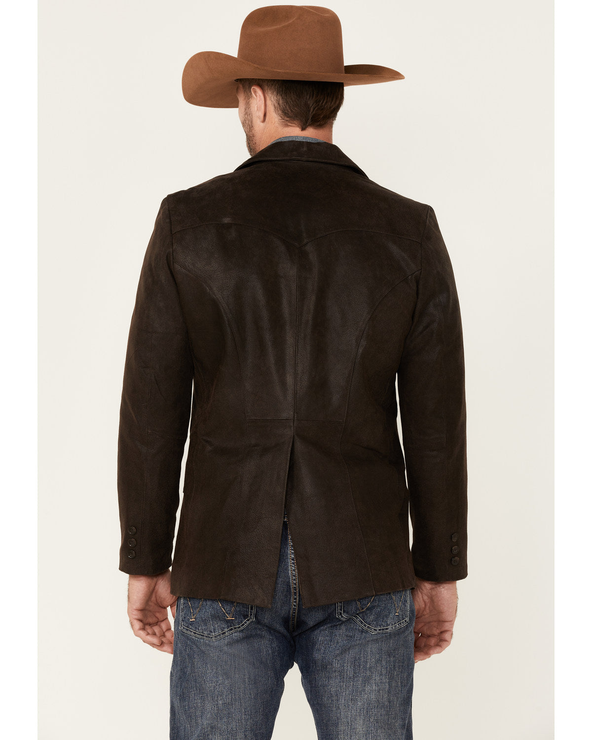 Men's Blazer Dark Brown