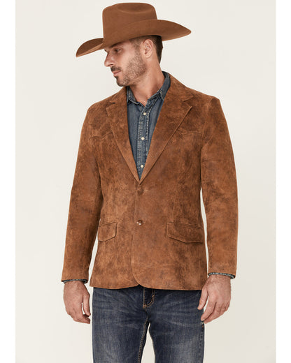 Men's Blazer - Long Brown
