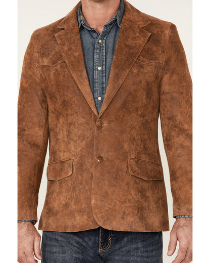 Men's Blazer - Long Brown