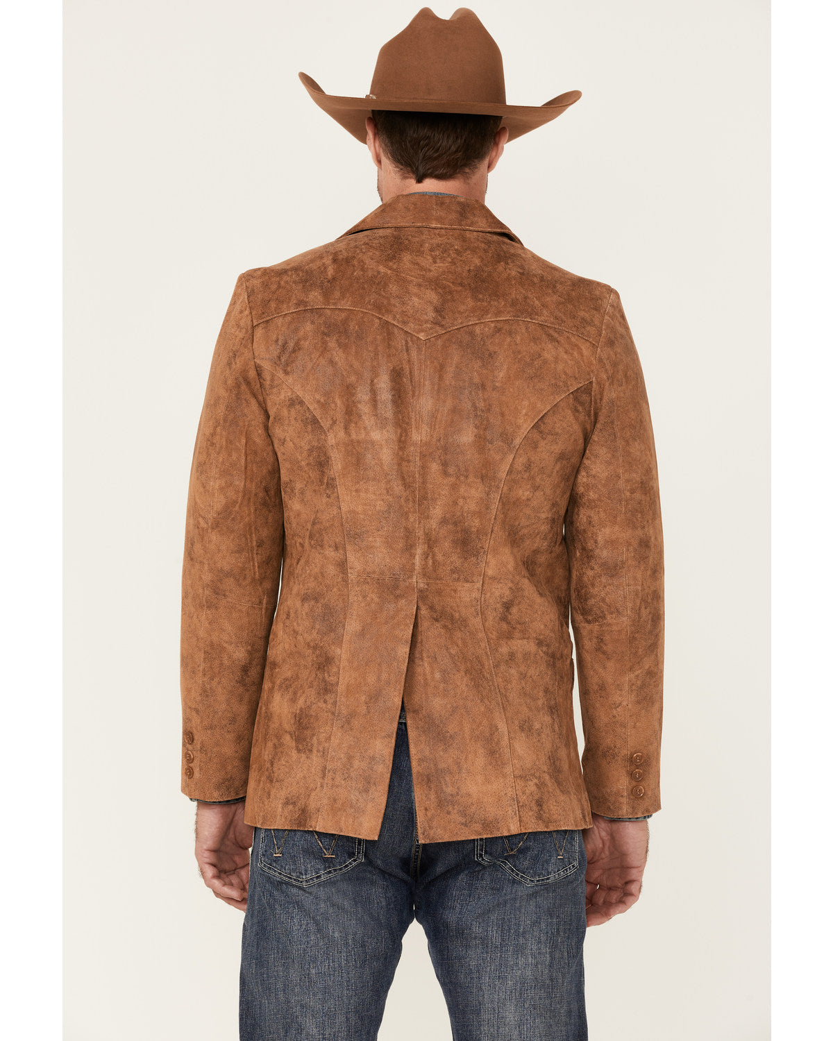 Men's Blazer - Long Brown