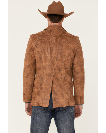 Men's Blazer - Long Brown