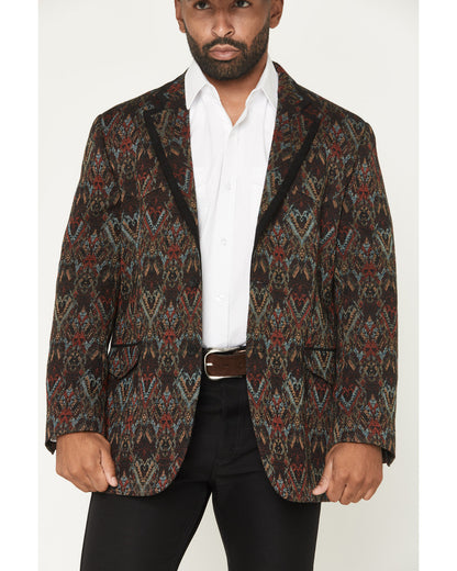 Black 1978® Men's Tapestry Button-Down Sportcoat Black