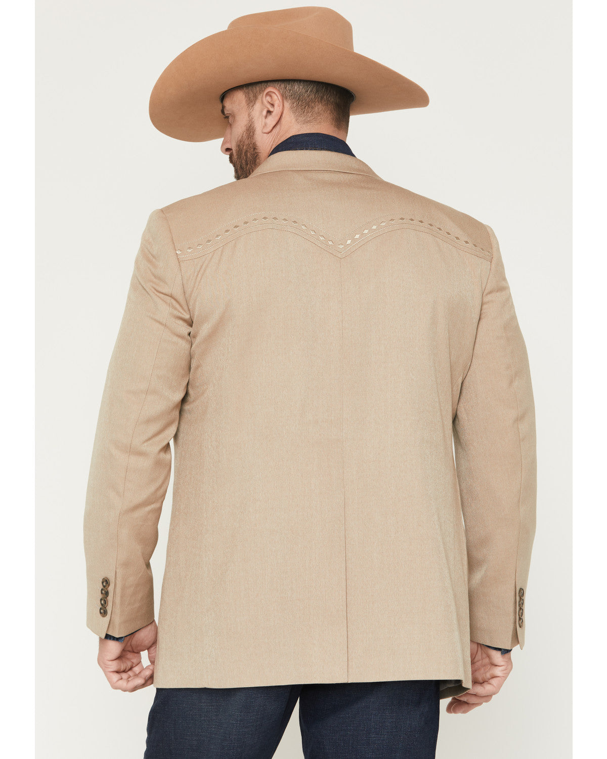 Men's Sundance Diamond Stitch Sportcoat Tan
