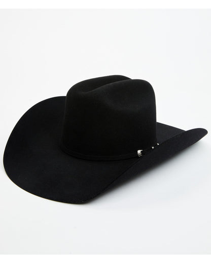 Black 1978® Reno 7X Felt Cowboy Hat Black