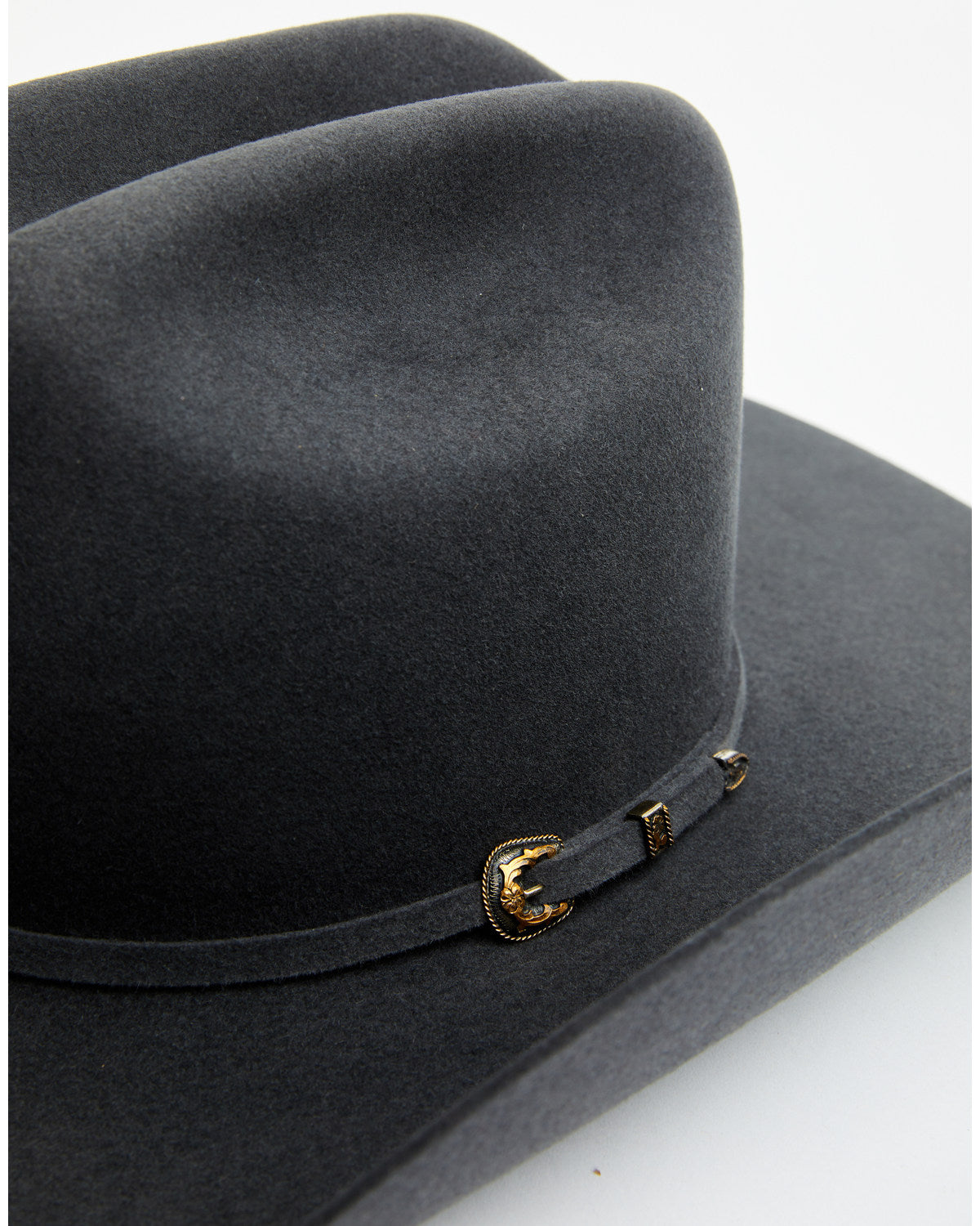 Black 1978® Waco 10X Felt Cowboy Hat Dark Grey